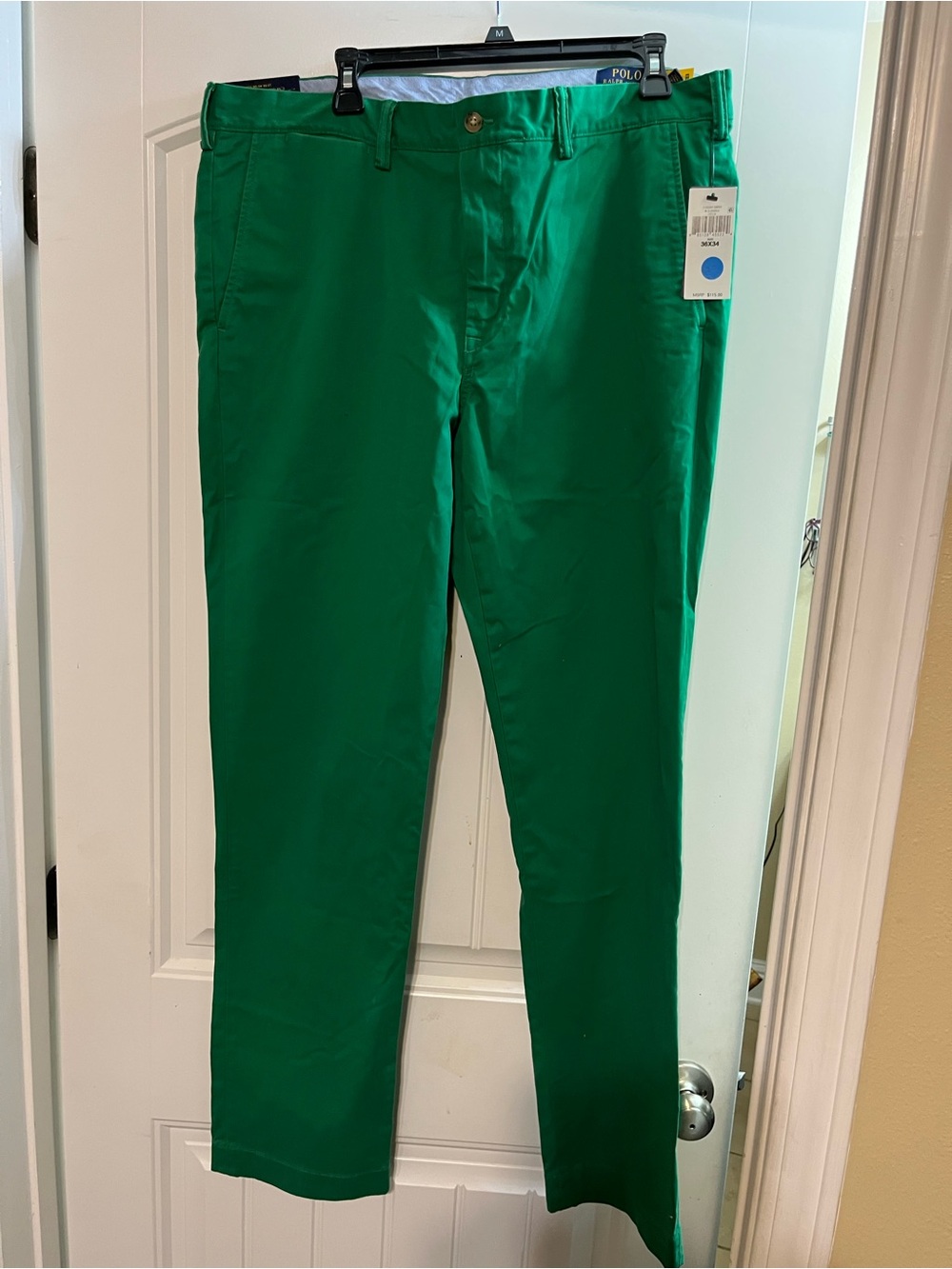 Polo by Ralph Lauren Bright Green Men's Chino Pants